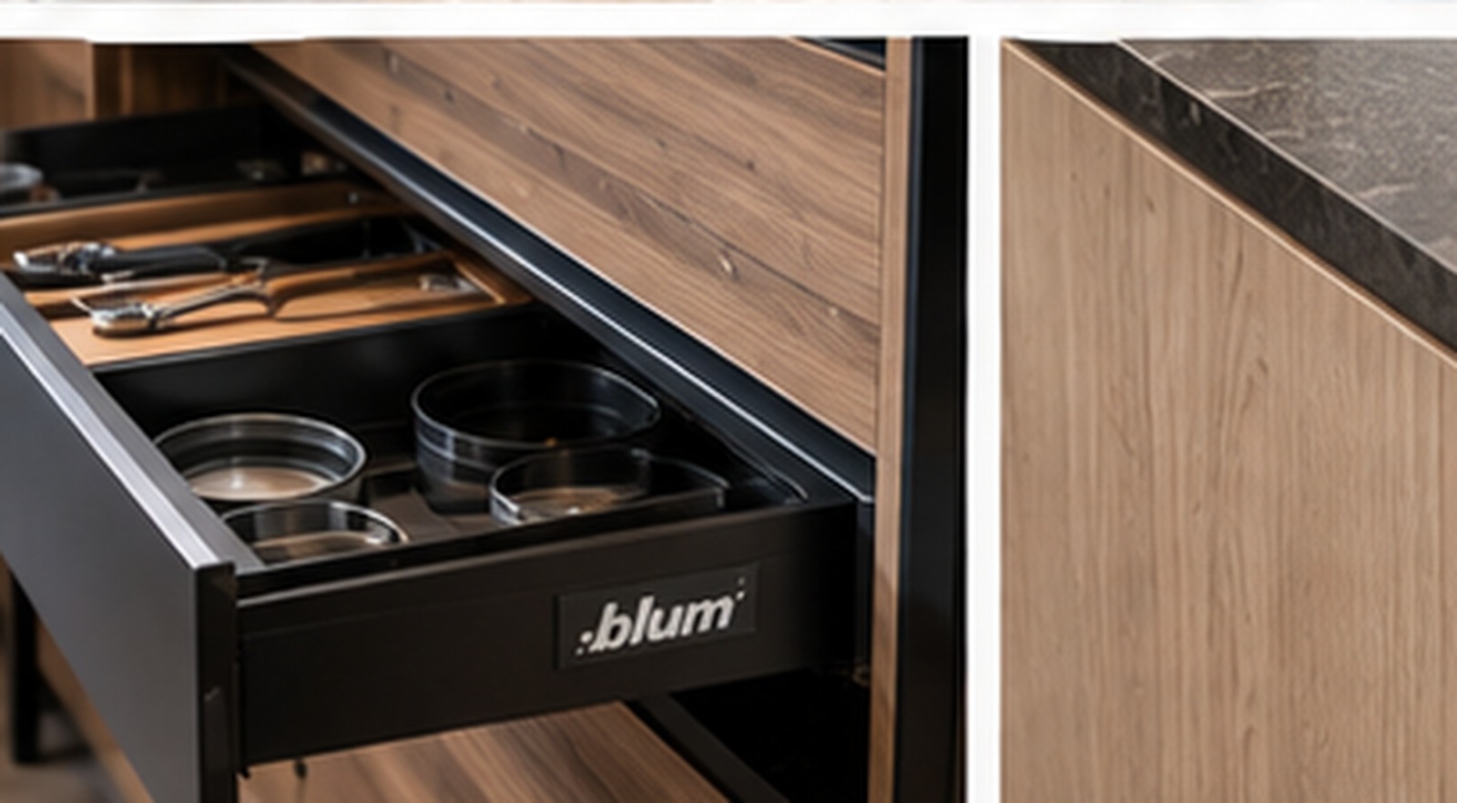 Blum lade en kwaliteitsbeslag in keuken