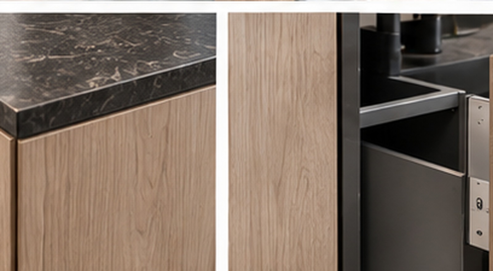 19 mm dik keukenfront met sterke melamine afwerking